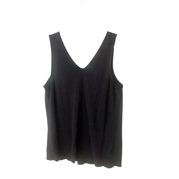 Sundance linen tunic charcoal color sz Large - Picture 1 of 3